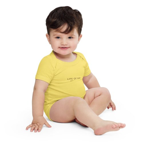 Baby Short Sleeve One Piece — LIFE OF KAI EST. 2022