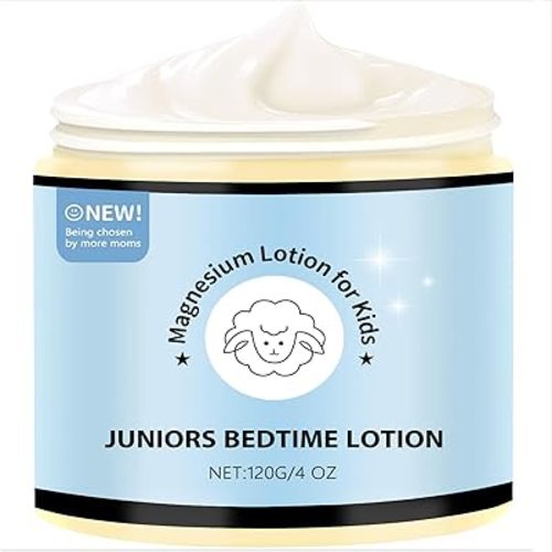 2026 Magnesium Lotion for Kids - Organic Lotion for Babies - Soothing Relief & Relaxation - Topical Magnesium Cream Calms Children at Bedtime & Night - Without Melatonin (4 oz)