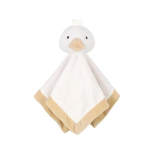 Little Haven Security Goose Soft Baby Wrap Blanket 0M Plus Self Soothing Comfort - White