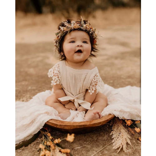 Jami Romper in Cream | Reverie Threads