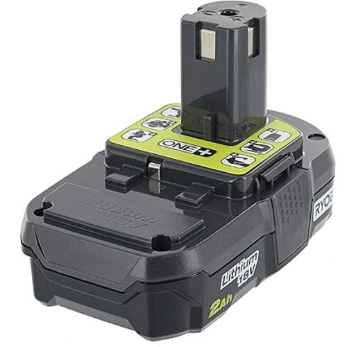 RYOBI P190 2.0 Amp Hour Compact 18V Lithium Ion Battery w/ Cold Weather Performance and (Charger Not Included / Battery Only)
