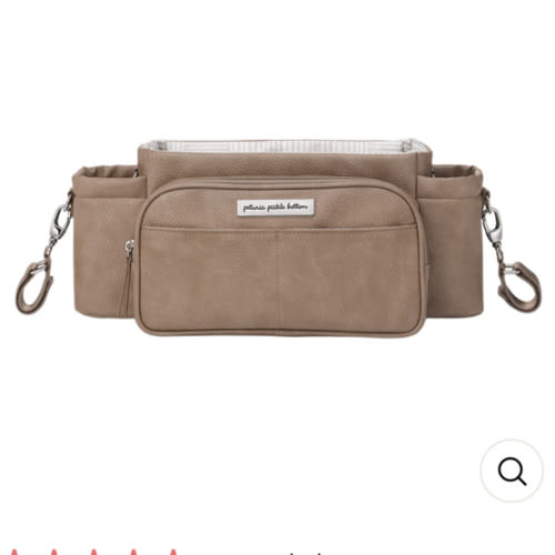 Wander Stroller Caddy Deluxe in Mink