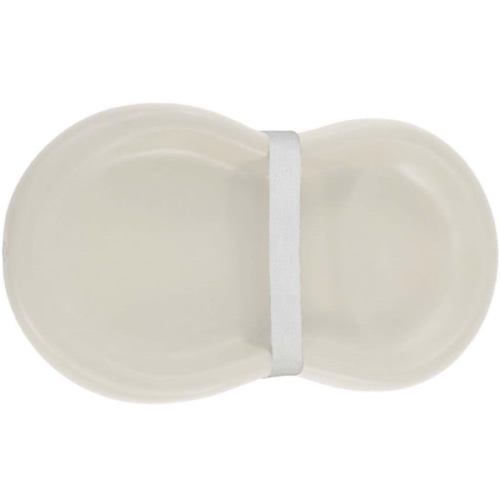 Keekaroo Peanut Changer Baby Vanilla– The Original Made in USA Easy-to-Clean Changing pad and The only Shell Over Foam, Fully Water Repellant