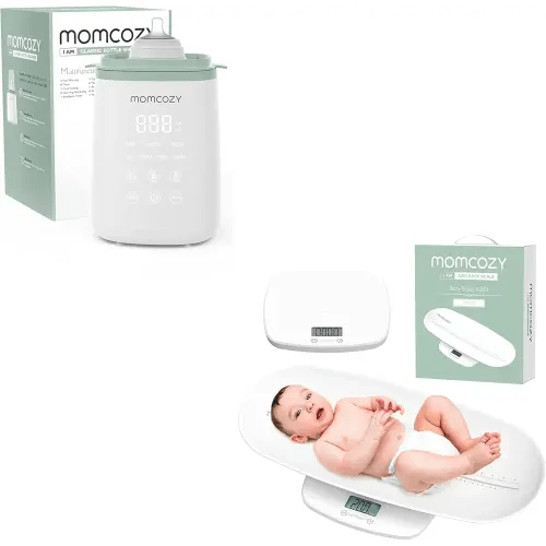 Momcozy Bottle Warmer + Baby Weight Scale for Toddler & Pet & Adult