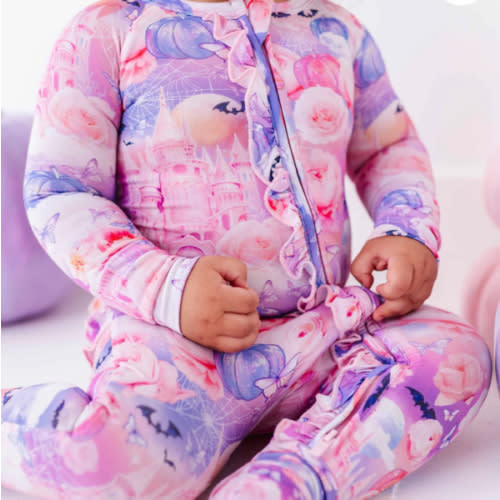 Romeo and Ghouliet Convertible Ruffle Romper