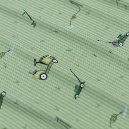 Lawn Mowers Small Ribbed Zip Romper