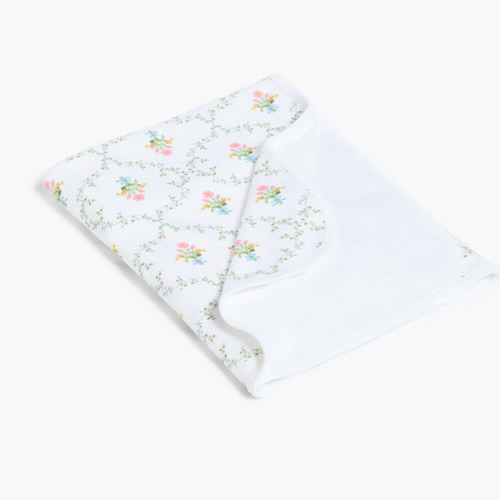 The Baby Blanket - Pastel Trellis