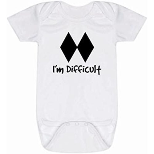 ChalkTalkSPORTS Skiing Baby Bodysuit - Infant One Piece - Snap Closure