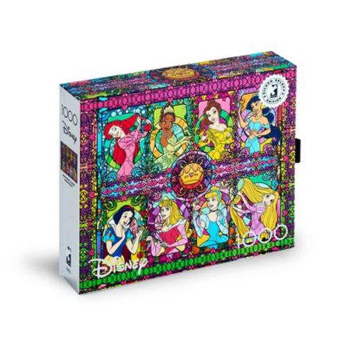 Silver Select Disney Princess Collage 1000pc Puzzle: Buffalo Games Educational Jigsaw, Fantasy Theme
