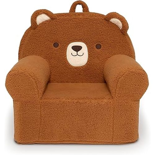 Delta Children Deluxe Cozee Chair, Brown Teddy Bear
