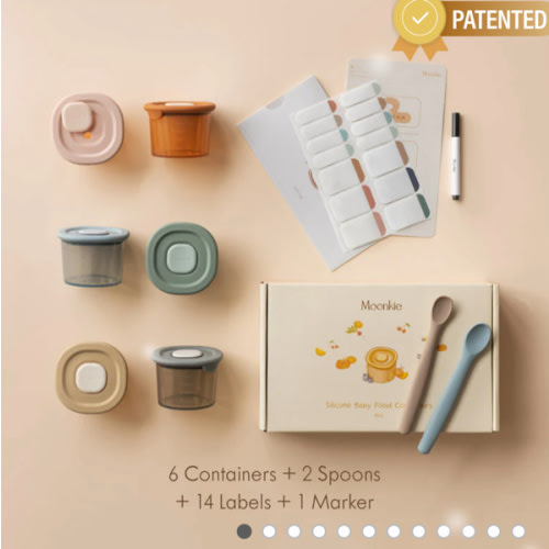 Silicone Baby Food Containers