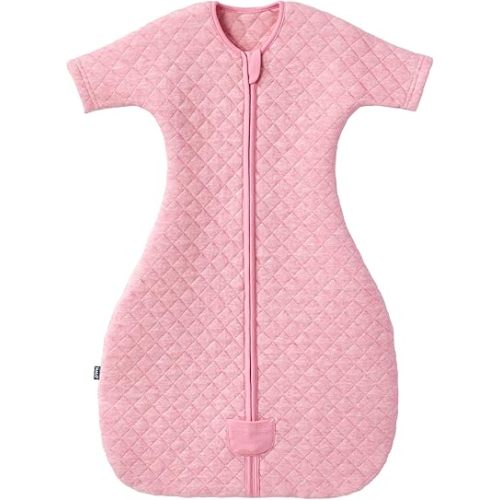 HALO Easy Transition Sleepsack Wearable Blanket, TOG 1.5, Heather Pink, Small