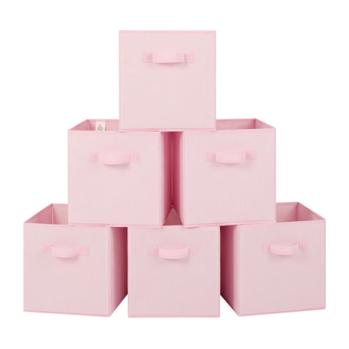Latitude Run® 6 Pack Fabric Storage Cube & Reviews | Wayfair