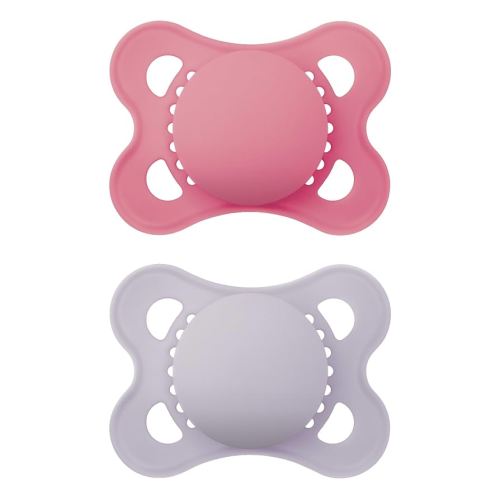 Amazon.com : MAM Original Matte Baby Pacifiers, Binky for Boys 0-6 Months, BPA-Free Silicone Nipple, Easy to Clean, Best for Newborn Babies, Developed with Medical Experts, 2 Count Binkies with Sterilizer Case : Baby