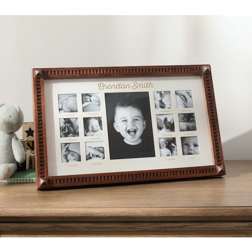 Heritage Walnut First Year Frame (18" x 11")