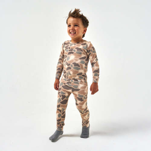 Youth & Toddler Pajama Set - Pintail Camo