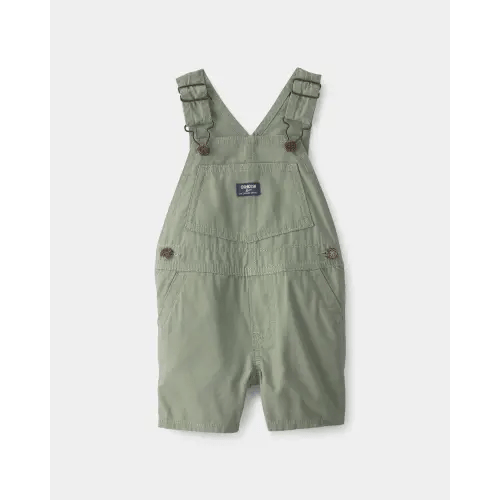 Baby Boy Canvas Shortall - Olive - OshKosh B'gosh | Carter's