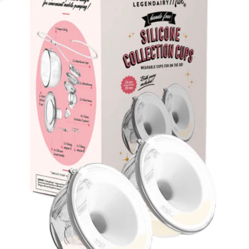 Silicone Milk Collection Cups | Legendairy Milk