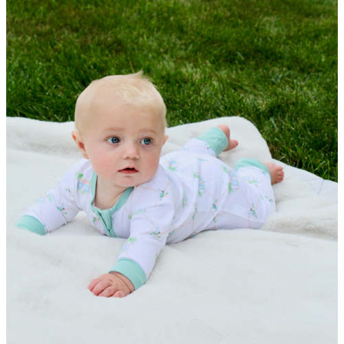 Hadley's Bungalow Signature Print Cozy Green Sleeper - Shop