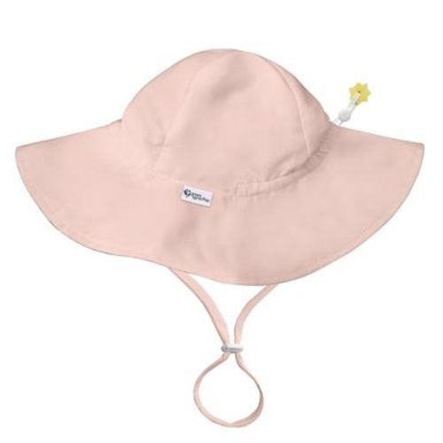 Green Sprouts Baby/Toddler UPF 50+ Eco Brim Hat - Light Coral - 2T/4T