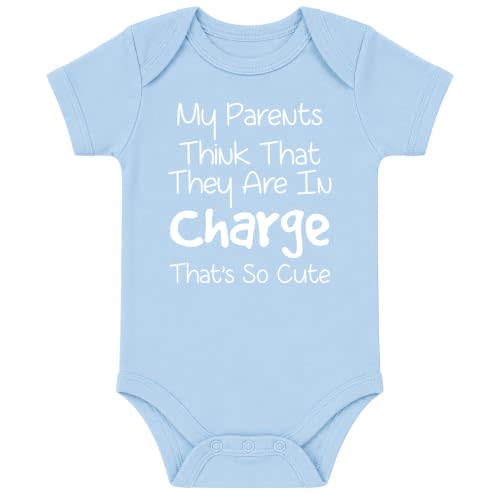 CBTwear My Parents Think They Are in Charge Funny Baby Bodysuit