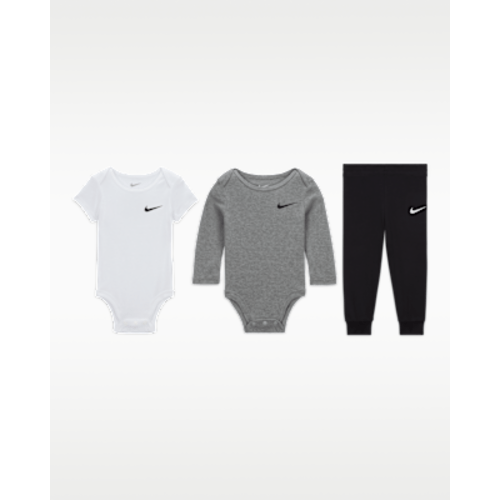 Nike Baby Essentials Baby (0-6M) 3-Piece Bodysuit and Pants Set. Nike.com