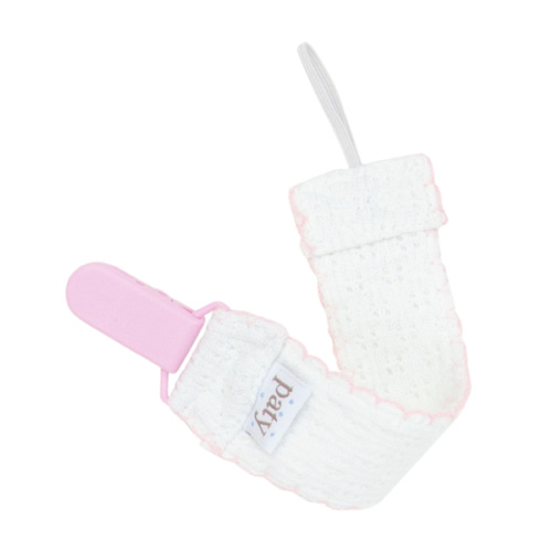 Paty Knit Pacifier Clip #189
