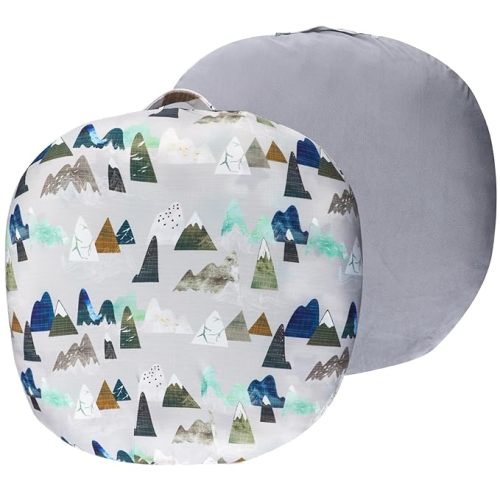 TANOFAR Newborn Lounger Cover, Baby Lounger Pillow Covers for Girls Boys, Removable Cover for Infant Lounger Pillow Cover, Breathable & Comfortable, Mountains