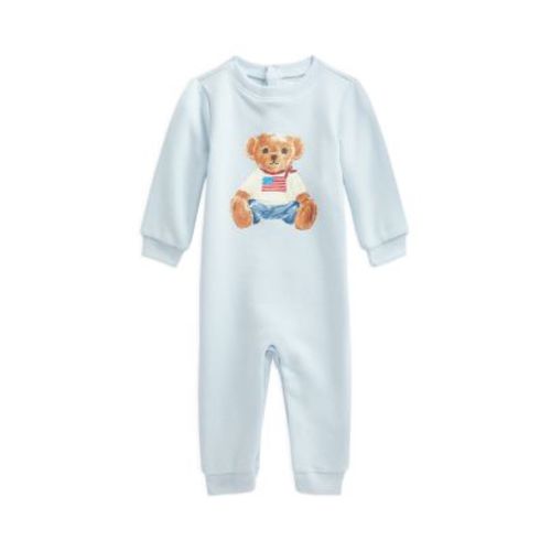Polo Unisex Polo Bear Fleece Coverall - Baby