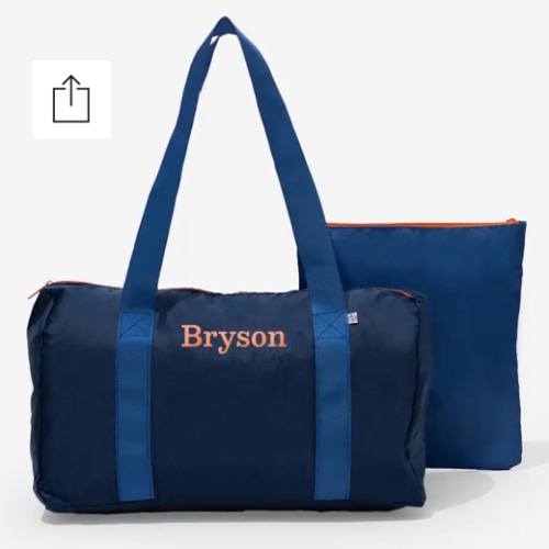 Monogrammed Kids Bag