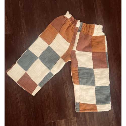 Gender-neutral Quilted Patchwork Cotton Pants for Toddlers | Handmade Neutral Kids Pants | Unisex Baby & Toddler Bottoms - Etsy