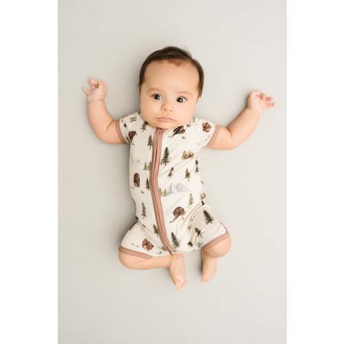 Bear Trail Bamboo Short Romper