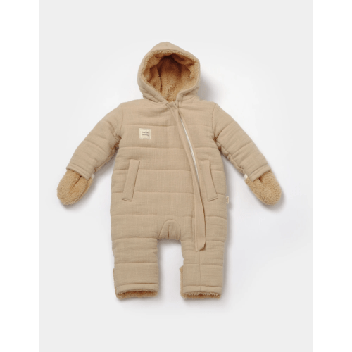 Winter Muslin Baby Astronaut Romper – Cotton Unisex Jumpsuit | Oeko-Tex Certified |Soft&Cozy Baby Clothes | Perfect Baby Shower Gift