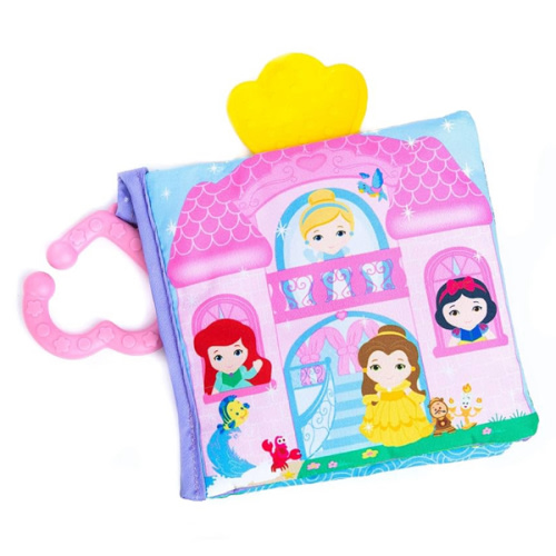 Disney Princess Soft Book with Teether Toy & Crinkle Pages