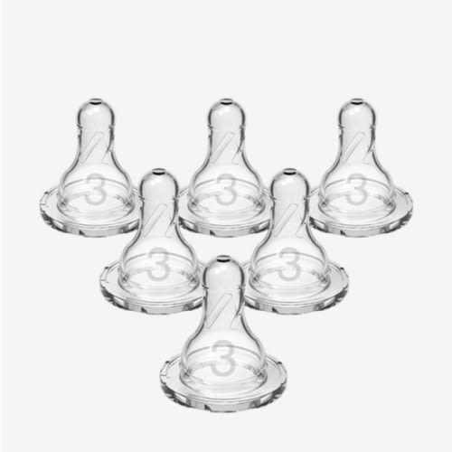Dr. Brown's Original Nipple, Level 3 (6m+), 6 Count