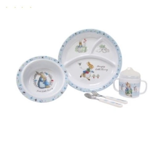 Peter Rabbit 5 Piece Feeding Set by Kids Preferred LLC | Barnes & Noble®
