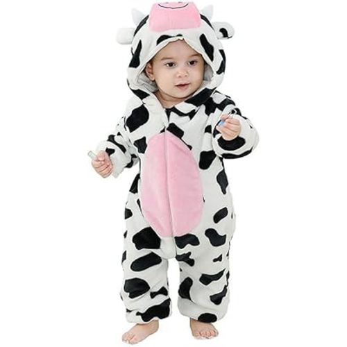 Amazon.com: CuteOn Toddler Halloween Costume Onesie Cosplay Romper Christmas Infants Baby Costume Cow 3-4 Years : Toys & Games