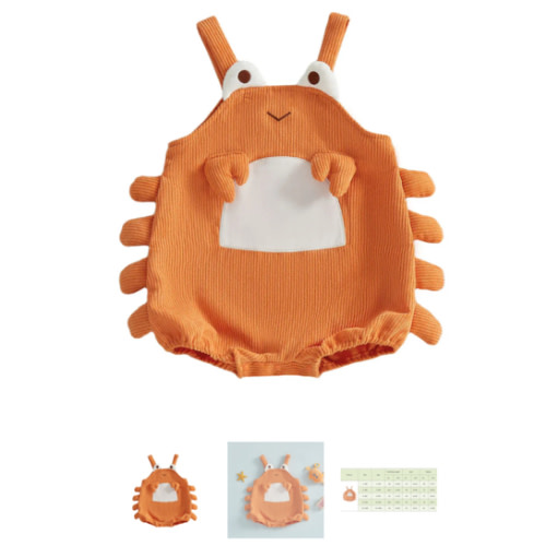 BABY LOBSTER Outfit - Hazel & Bo