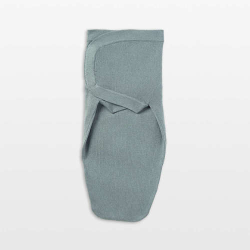 Nuna ® Athens Blue S/M Cotton Baby Swaddle Blanket