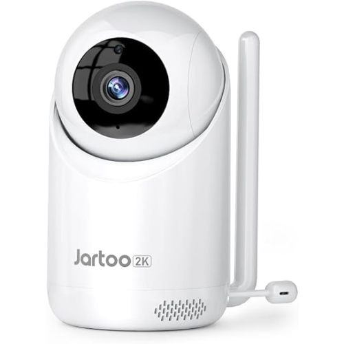 Jartoo 2K Video Baby Monitor Add-On Camera (Monitor NOT Included)