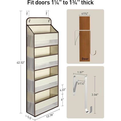Yecaye Hanging Over the Door Organizer 1 Pack