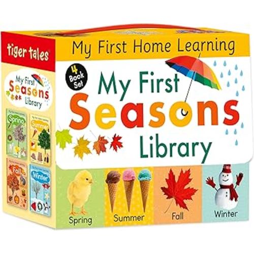 My First Seasons Library 4-Book Boxed Set: Celebrate Spring, Summer, Fall, and Winter! (My First Home Learning)