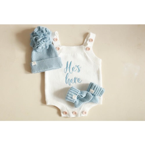Newborn Baby Outfit Hospital Outfit Baby Shower Gift Set Newborn Personalized Romper Oufit