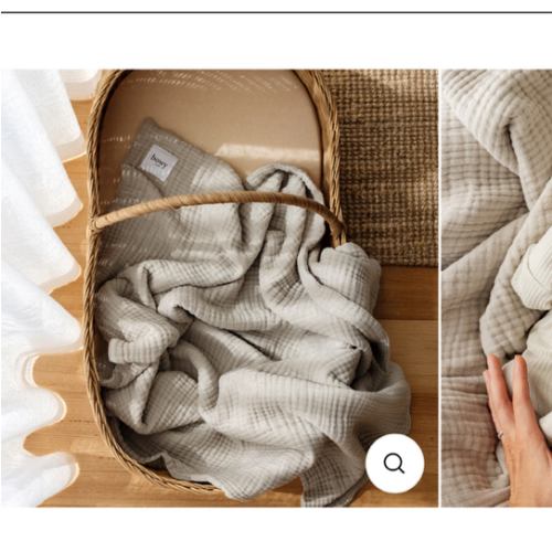 Muslin Bubble Blanket - Clover