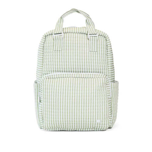 QUILTED ALL YOU NEED BAG PIMLICO SAGE STRIPE