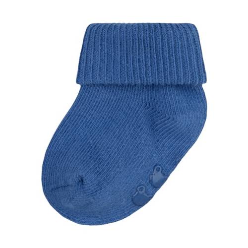 Medium Blue Underworks Infant Cotton Turnover Socks 3 Pack | Best&Less™ Online