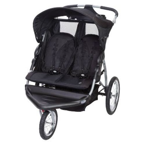 Baby Trend Expedition EX Double Jogger Stroller - Griffin: Steel Frame, EVA Tires, 50 lbs Weight Capacity