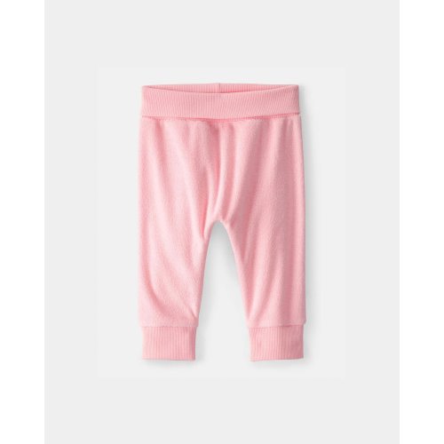 Baby Girl Terry Pants - Pink | Carter's