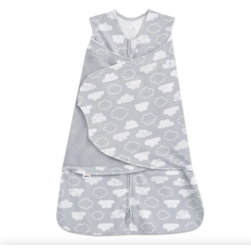 Cloud Print Cotton Swaddle - Newborn | HALO
