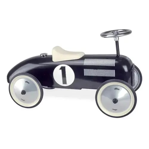 Vilac - Metal Car Ride-On - Black | Smallable